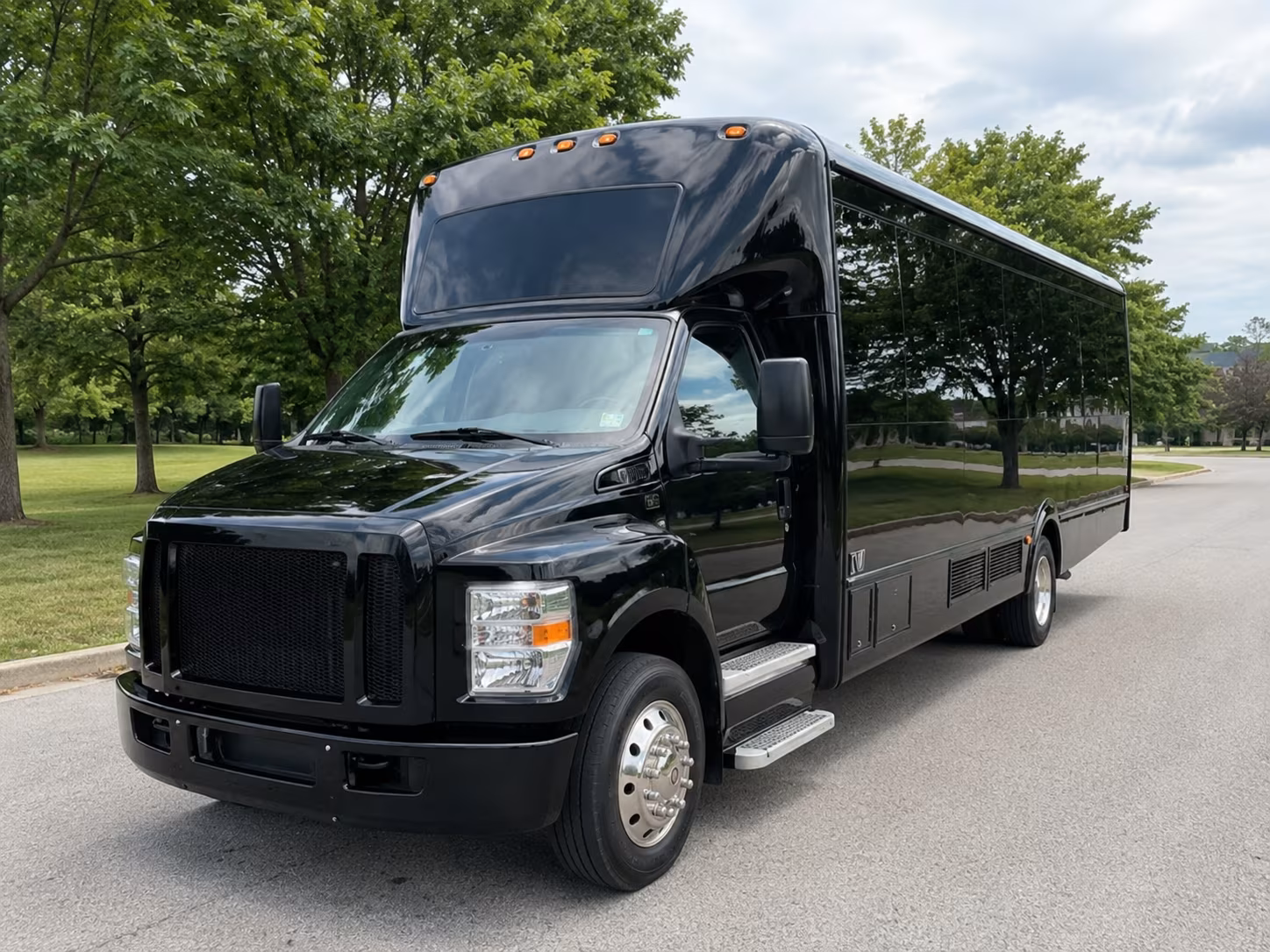 buffalo corporate retreat shuttle bus rentals