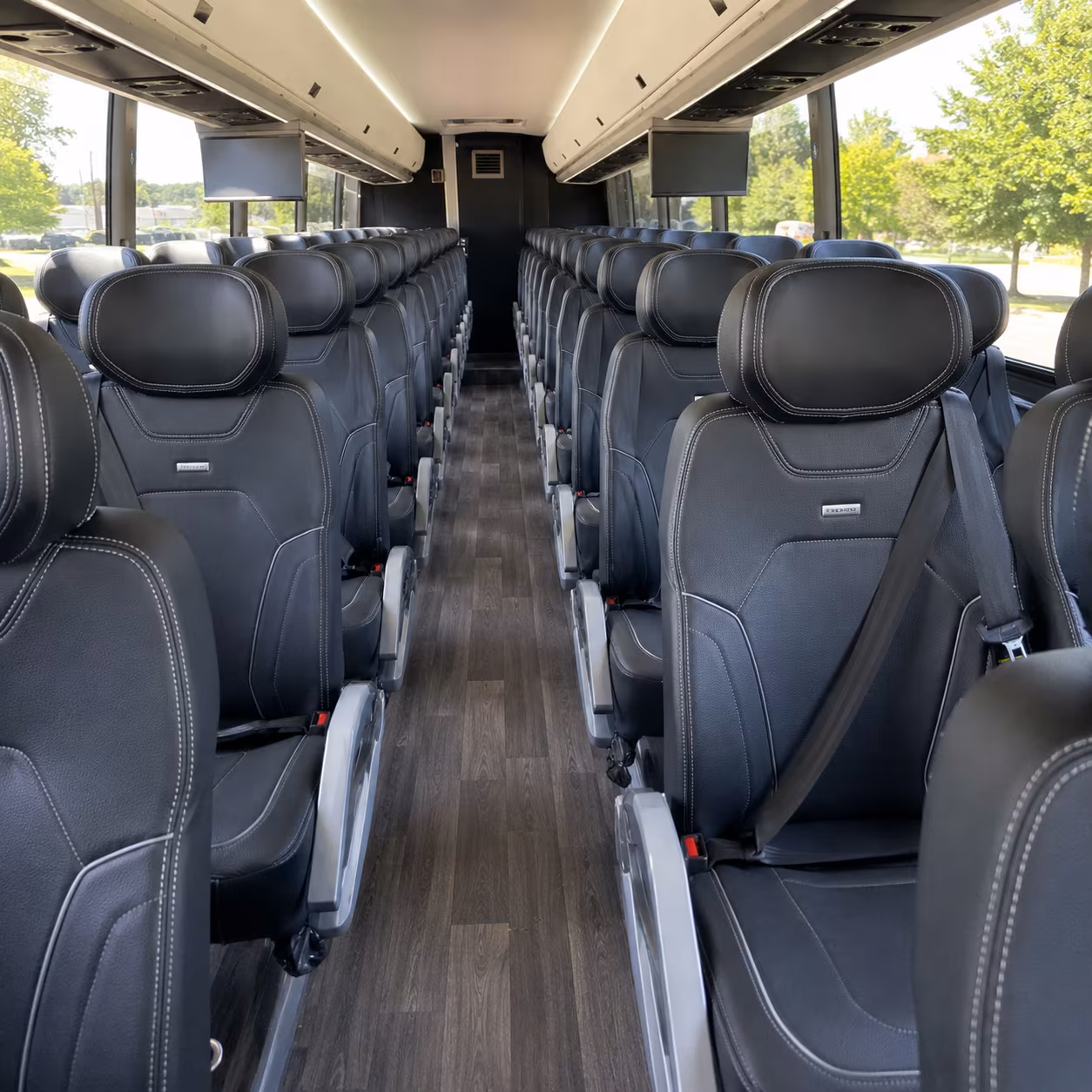 student athlete band and academic competition charter buses